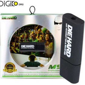 تصویر گیرنده و فرستنده بلوتوث Diehard M9 Diehard M9 transmitter and receiver portable AUX & USB