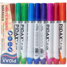 تصویر ماژیک وایت 10 رنگ 100*4 پیداکس ( 126 ) 