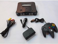 تصویر کنسول بازی Nintendo 64 مدل NUS-001 