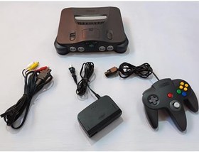 تصویر کنسول بازی Nintendo 64 مدل NUS-001 