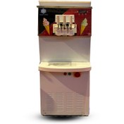 تصویر دستگاه بستنی قیفی سوپاپی لبه رنگی تک فاز راین هلیلیت مدل rayen1400 