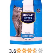 تصویر خاک گربه گرانول میوکت مدل ساده وزن ۱۰ کیلوگرم Meocat Granul Cat Litter 10kg