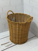 تصویر سطل اتاق حصیری موکا 