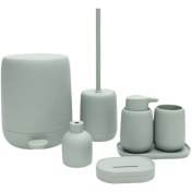 تصویر ست سرویس بهداشتی 7 تکه دلفین مدل NL-721-gre | سبز | گارانتی اصالت و سلامت فیزیکی کالا 