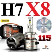 تصویر هدلایت کانپکس مدل X8 پایه H7 Conpex X8