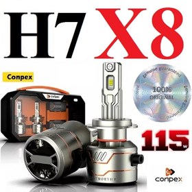 تصویر هدلایت کانپکس مدل X8 پایه H7 Conpex X8