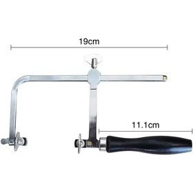 تصویر کمان اره هندی متحرک اسکار Oscar Adjustable Saw Frame