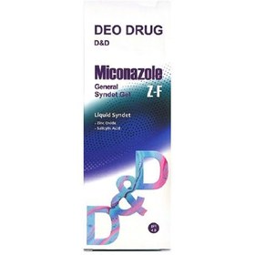 تصویر مایع شوینده صورت و بدن میكونازول نیترات 150 میلی لیتر دئودراگ Deo Drug Miconazole General Sydent Gel 150ml