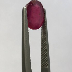 تصویر نگین یاقوت سرخ سایز 10*8 