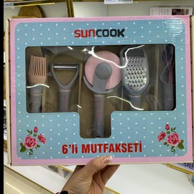 تصویر ست ابزار جهیزیه 6 عددی 