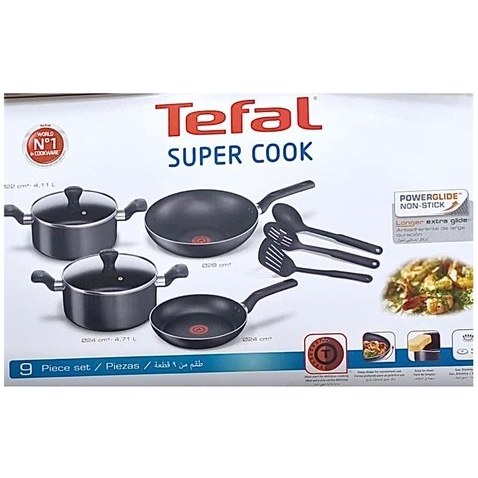 TEFAL INGENIO COOK'N CLEAN 6-PIECE SET: FRYPANS 22/26 CM + SAUCEPAN 18 CM +  SAUTEPAN 24 CM + 1 HERMETIC LID + 1 HANDLE L2379202