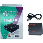 تصویر تبدیل دیتکس+ مدل DETEX+ VGA to HDMI کد 2916 