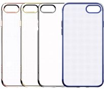 تصویر محافظ ژله ای بیسوس آیفون Baseus Super Slim Shining Case Apple iPhone 7/8 