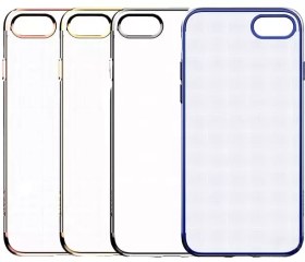 تصویر محافظ ژله ای بیسوس آیفون Baseus Super Slim Shining Case Apple iPhone 7/8 