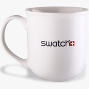 تصویر ماگ سرامیکی بیرون مات داخل سفید براق بیگ ماگ مدل 5005 