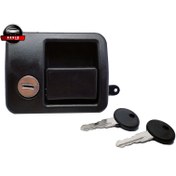 تصویر قفل داشبورد سمند ایران خودرو با کلید 