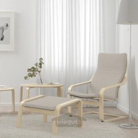 تصویر زیرپایی ایکیا مدل IKEA POÄNG رنگ IKEA POÄNG