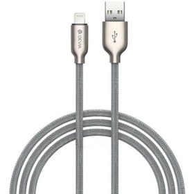 تصویر کابل شارژ و انتقال داده لایتنینگ دویا Devia EC127 Lightning Cable 1m 