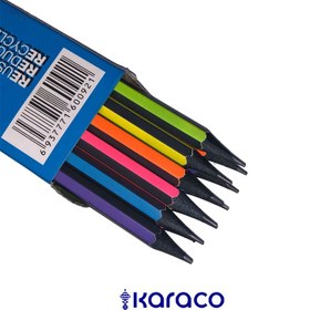 تصویر مداد مشکی ای‌اف اسکول مکس مدل ۲۰۰۱ – مغزی نرم HB 