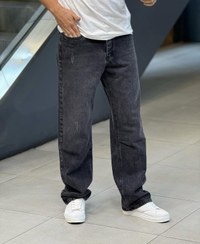 تصویر شلوار بگ مردانه ذغالی کد ۲۵۷۹ 