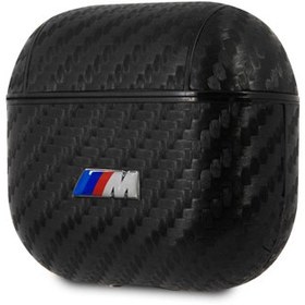 تصویر کاور Airpods CG mobileمدل BMW m collection pc carbon case with metal logo 