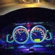 تصویر قاب کیلومتر چراغدار پراید صبا 