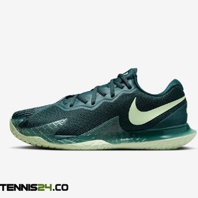 تصویر کفش تنیس مردانه نایک NikeCourt Zoom Vapor Cage 4 Rafa- یشمی 