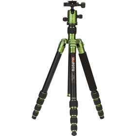 تصویر سه پایه عکاسی بنرو (MeFOTO C1350Q1G Camera Tripod (Green 