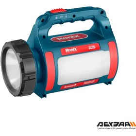 تصویر نورافکن شارژی دستی رونیکس مدل RH 4230 Spotlight and camping light RH 4230
