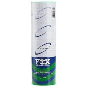 تصویر توپ بدمینتون فاکس مدل Target 880 بسته 6 عددی 