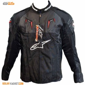 تصویر کاپشن موتور سواری آلپین استارز برزنتی کوهان دار Alpinestars Alpinestars canvas motorcycle riding jacket