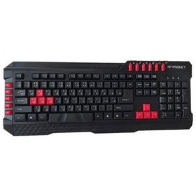 تصویر کیبورد مخصوص بازی ایکس پی-پروداکت مدل XP KB1800 Gaming Keyboard XP-KB1800A