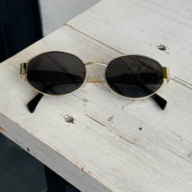 تصویر عینک زنانه طرح سلین فلزی کد G46 