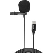 تصویر میکروفن یقه ای اورجینال Jmary Jmary Lavier Microphone MC-R2 Plug and play Port Type C