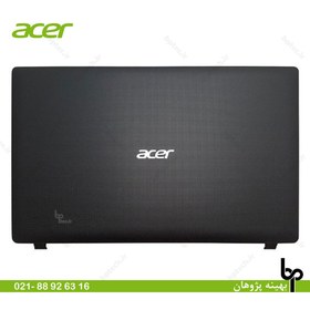 تصویر قاب پشت ال سی دی لپ تاپ ایسر Aspire 5741-5742-5736 مشکی-ال ای دی ضخیم 