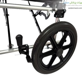 تصویر ویلچر آلومینیومی مسافرتی 863LABJ-12-41 wheelchair Aluminum 863LABJ-12-41