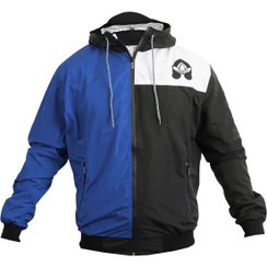 تصویر کاپشن مردانه آدیداس مدل Yeezy رنگ آبی 