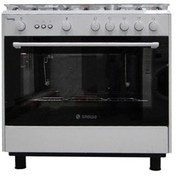 تصویر اجاق گاز مبله اسنوا مدل والنتینو SGC5-1102 سیلور Snowa SGC5-1102 Valentino Furnished Gas Stove Silver