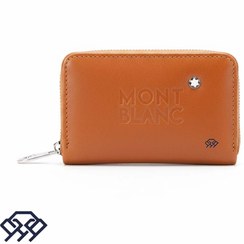 تصویر جاکارتی آکاردئونی چرمی با برند Mont Blanc مدل 201 