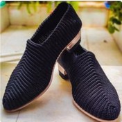 تصویر گیوه زنانه چرم سایز ۴۱ 