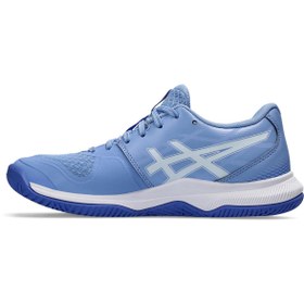 تصویر کفش والیبال خاکستری زنانه GEL TACTIC 12 آبی 1072A092 400 Asics 