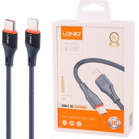 تصویر کابل تبدیل فست شارژ Ldnio LC631i Type-C To Lightning 30W PD 1m Ldnio LC631i Type-C To Lightning 30W PD 1m FAST CHARGING CABLE