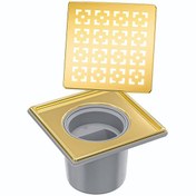 تصویر کفشور استیل طلایی 15در15 جهانیار مدل لوکا 