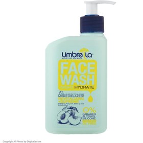 تصویر ژل شستشو صورت آمبرلا حاوی اسانس لیمو حجم 310 میل Umbrela Face Wash Daily Refresh Get Energized 310 ml