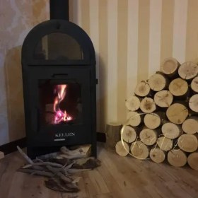 تصویر بخاری هیزمی کد HW102 