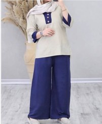 تصویر ست مانتو شلوار شانتون 