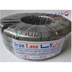 تصویر شیلنگ 1/2 اینچ دو لایه نخدار آجدار کد 009 ایران لاسا (IRAN LASA) 