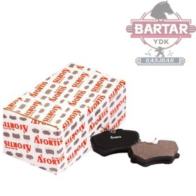 تصویر لنت ترمز جلو پژو ۴۰۵ برند آفورتیس 