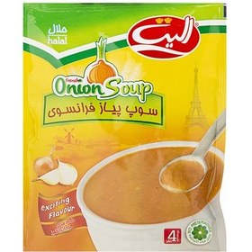 تصویر سوپ پیاز فرانسوی 65 گرمی الیت 