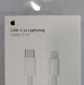 تصویر کابل شارژ اپل ( آیفون ) سری 11 تا 13 مدل A2561 MM0A3ZM/A ( سرکارتونی ) Apple Cable 11-13 Model A2561 MM0A3ZM/A